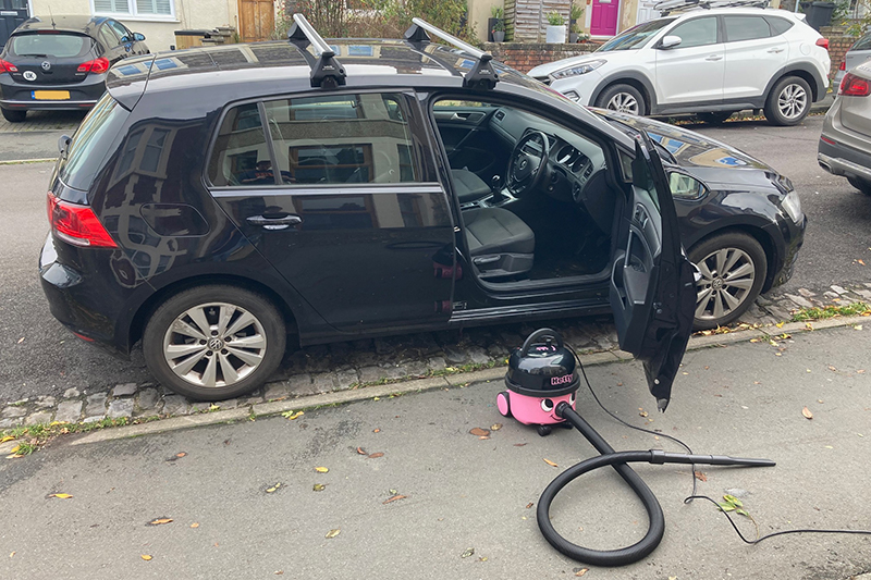 Hetty vacuum car cleaning performance