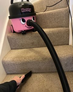 Hetty vacuum stair cleaning